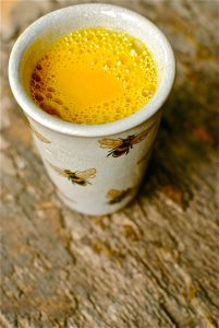 Golden Milk can help reduce inflammation and improve digestion. It taste good and may help you sleep better.